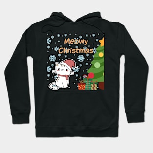 meowy christmas | merry christmas | happy holiday Hoodie